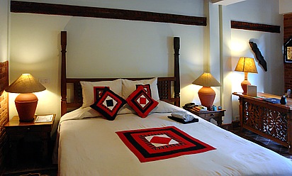 My five star Hotel room in Dwarika's*****