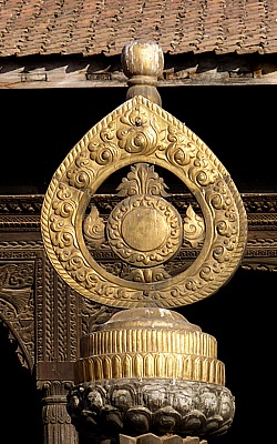 Hindu Symbols in Bakthapur