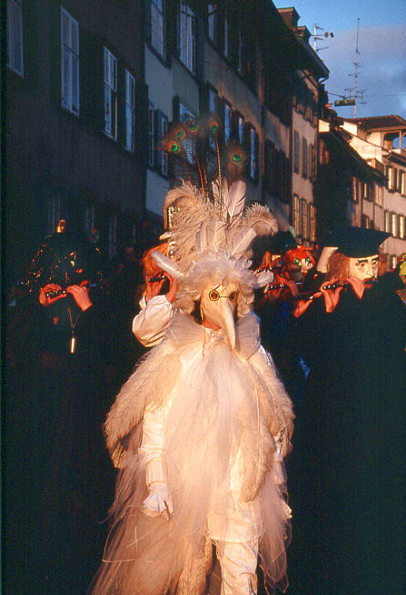 Morgestraich on Carnival in Basel