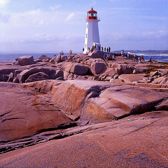 Lighthouse near Peggys Cove