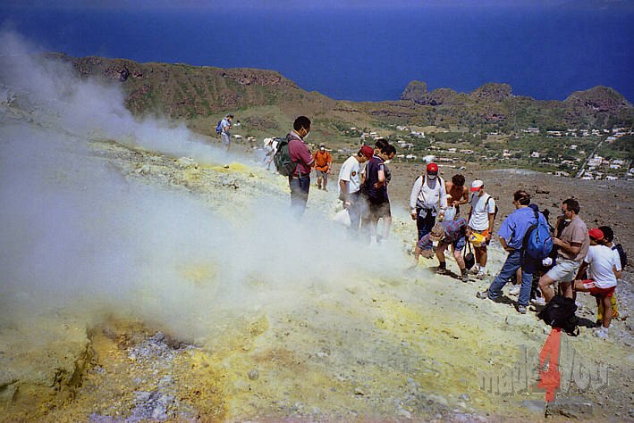 Volcano tourism