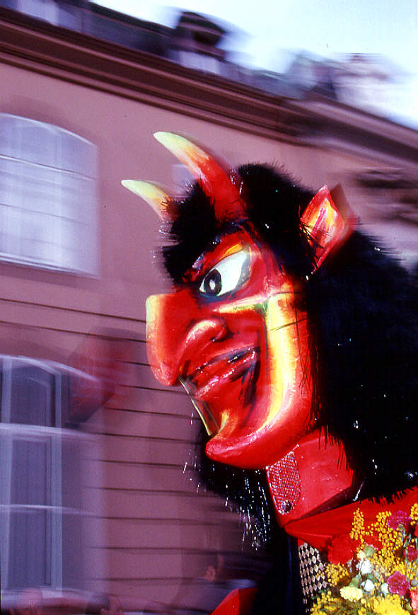 Carnival Devil at sunrise