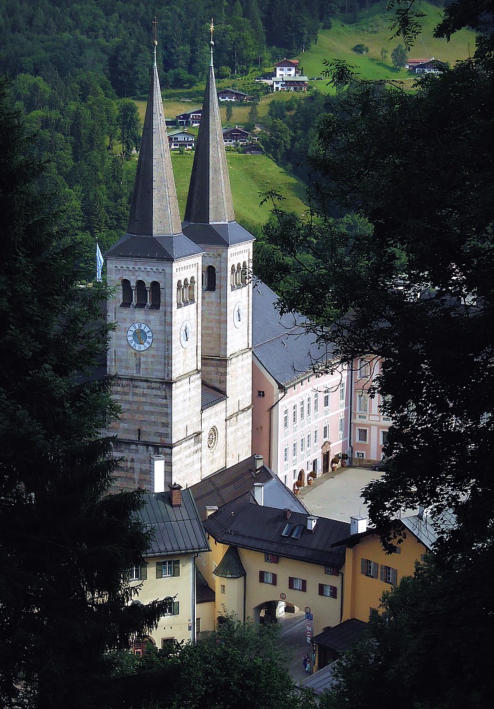 Berchtesgaden Town Hall Square