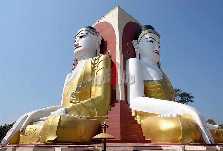 Kyaik Pun Pagoda in Bago