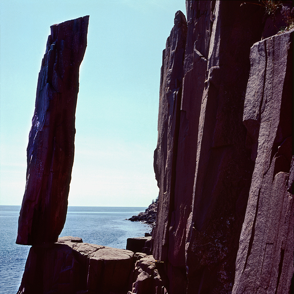 Spectacular rock needle on Prinz Eduard Island