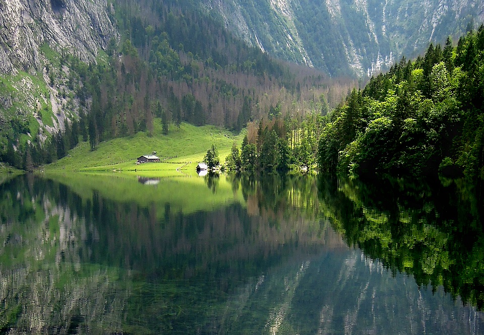Fischunkelalm am Obersee des Knigssees