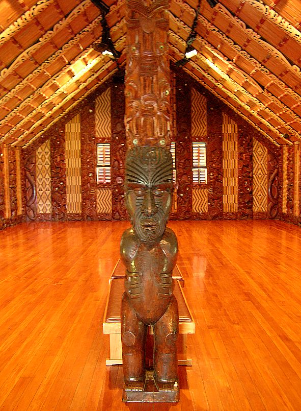 Maori Memorial in Whaitangi