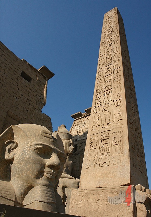 Obelisk in Luxor Temple