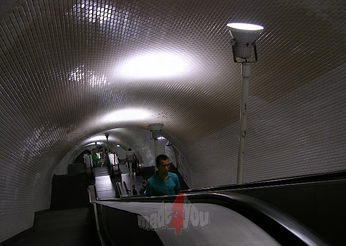 Metrostation Chiado in Lisbon