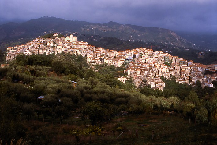Scenic Mountain village Rivello