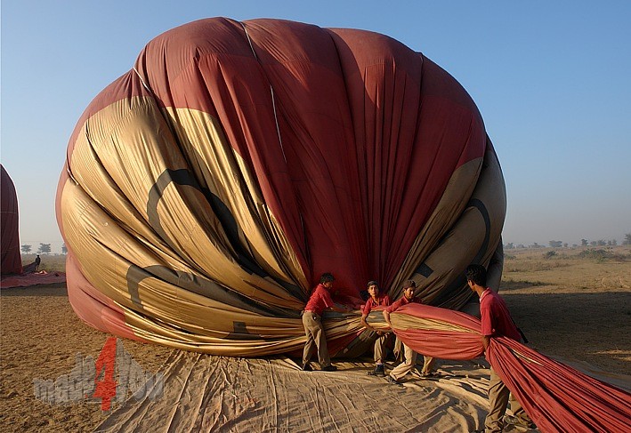 The Balloon is packed up