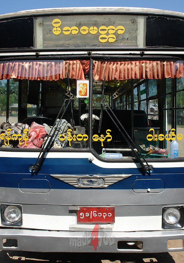 Burmese urban bus