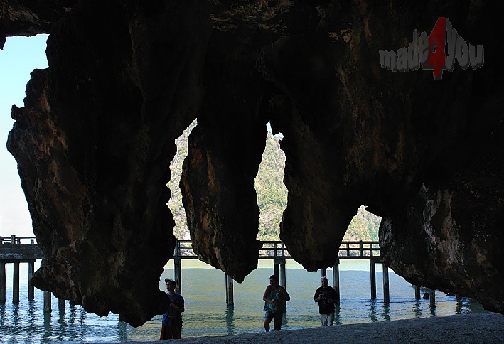 Limestone cave on James Bond Island