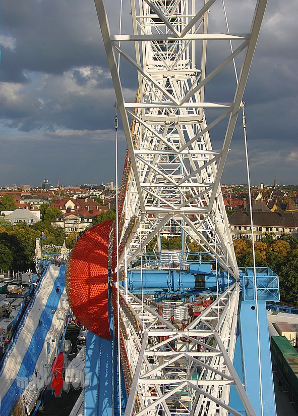 Ferris wheel Steelconstruktion