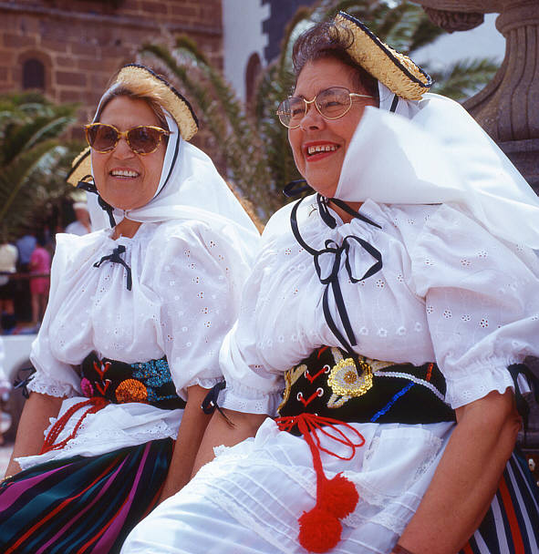 Traditionel costumes on Lanzarote