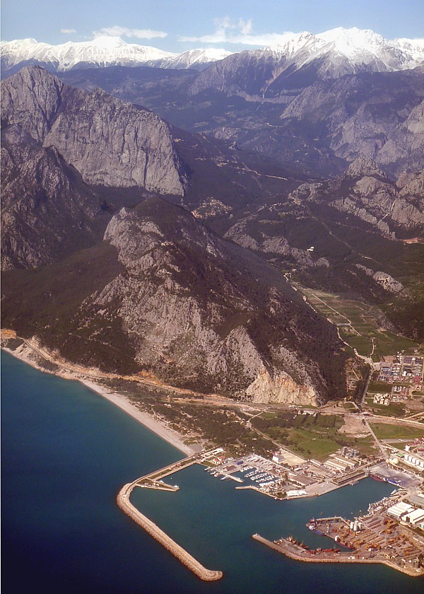 Lycian coast westwards of Antalya