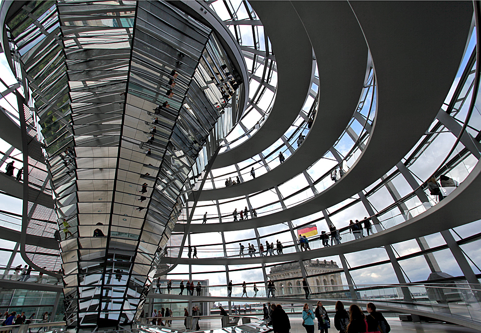 Reichstagskuppel in Berlin