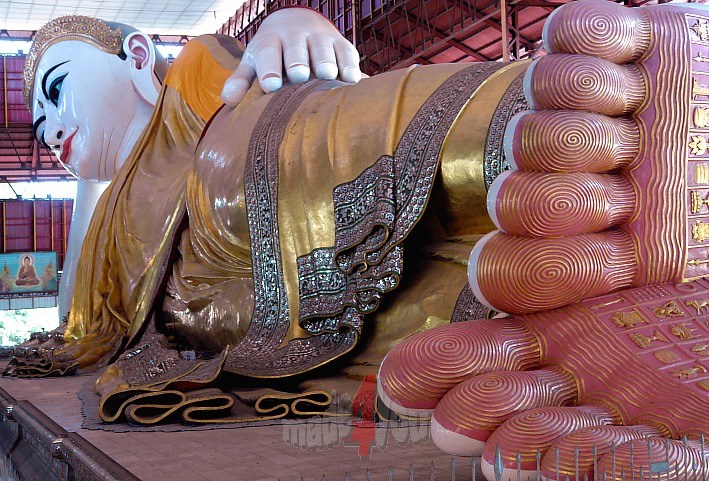 Reclining Buddha Kyauk Htat Gyi