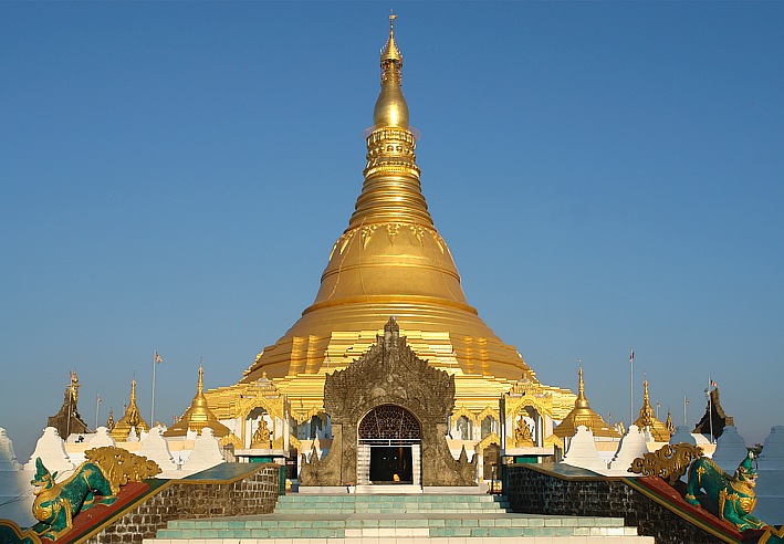 Lawkanandar Pagoda in Sittwe