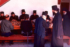 Daily life in Monastery