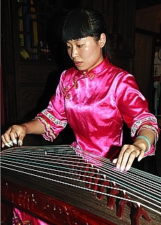 Chinese Teahouse music in Yangshuo