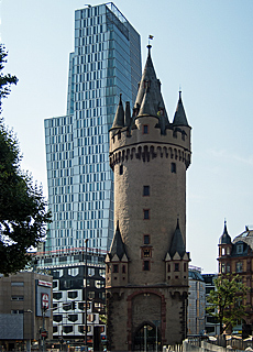 Skyline Frankfurt am Eschenheimer Turm