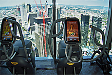 Fitness Gym on top of Helaba Tower