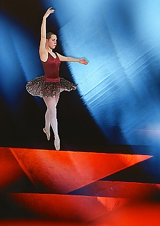 Balett dancing Prima Ballerina
