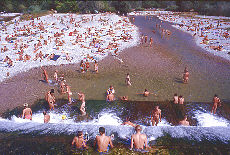Nude bathing at Flaucher
