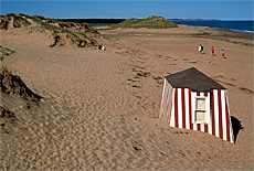 Dream sand beach on Prince Edward Island