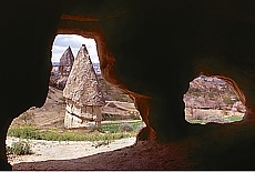 Cave in sword valley