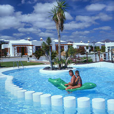 Hotel Swimmingpool in Playa Blanca