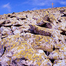 Thousands of huge boulders form the summit of Mount Lusen