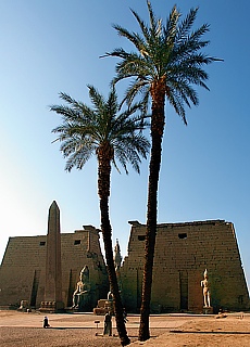 Obelisk in Karnak Temple