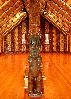 Maori Memorial in Whaitangi