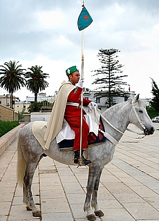 Berittene Wache in Rabat