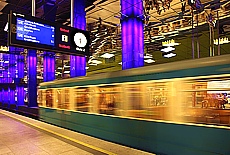 U-Bahn station Munich freedom