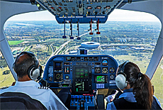 Zeppelin Cockpit and Allianz Arena
