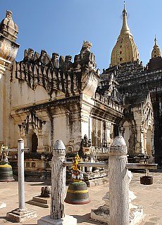 Court of Ananda Temple in Bagan