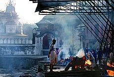 Crematorium in Pashupatinath
