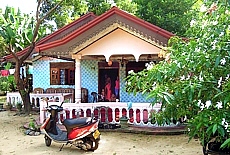 Home of a Sinhalese family in Weligama