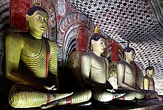Cave temple in Dambulla