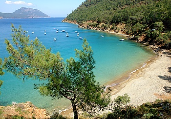 Finesandy Dreambeaches in the Bay of Adrasan